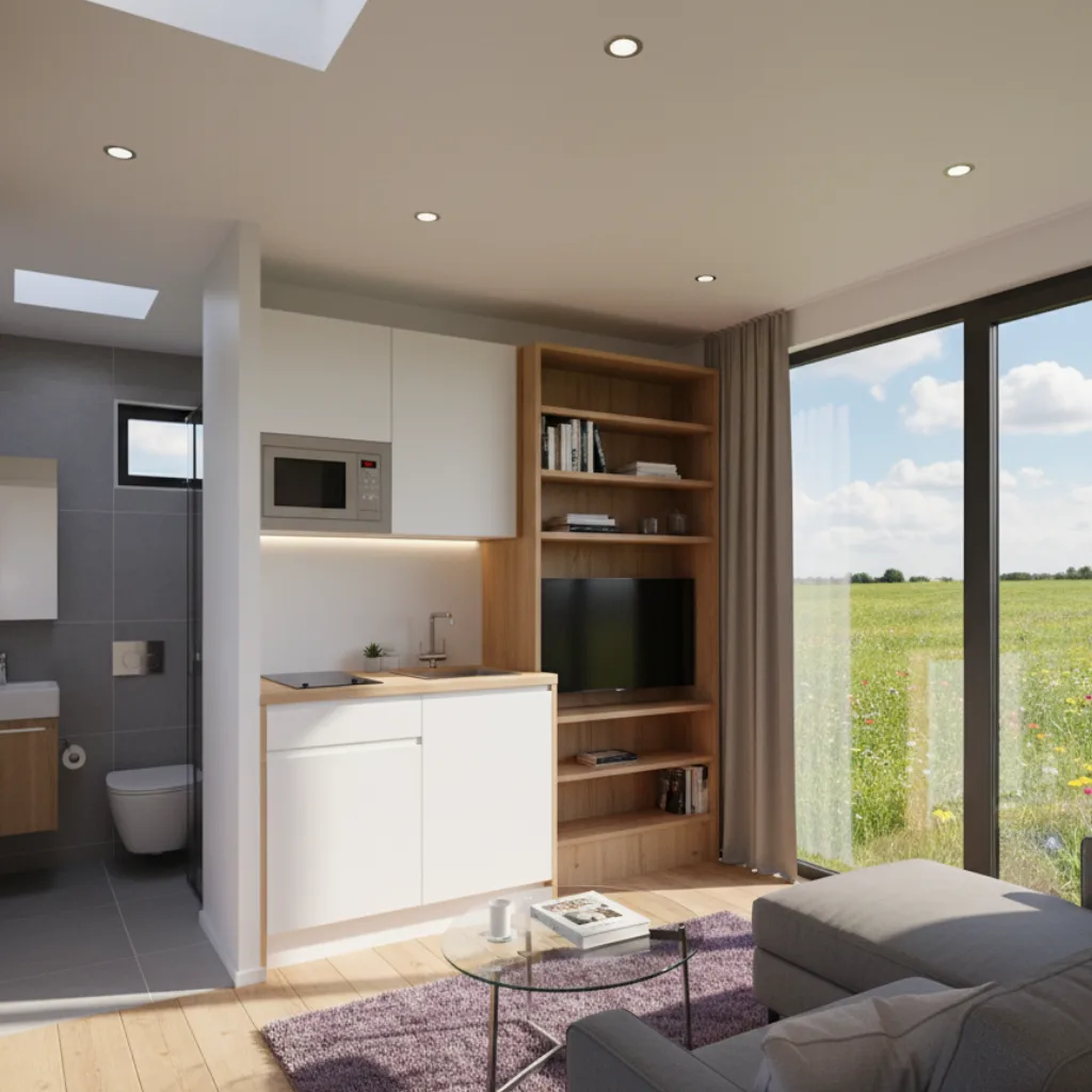 Aménagement intérieur du studio de jardin